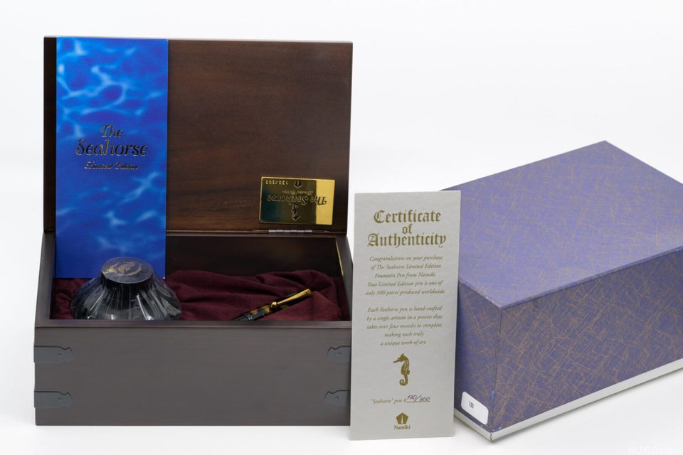 Namiki Yukari Asia Series The Seahorse Limited Edition Fountain Pen #130/300