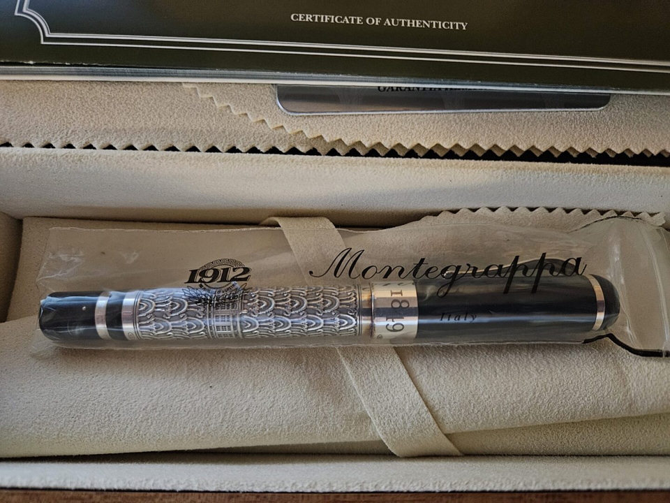 Montegrappa Harrods Knightsbridge Fountain Pen 135/500 mint condition with original box/packaging